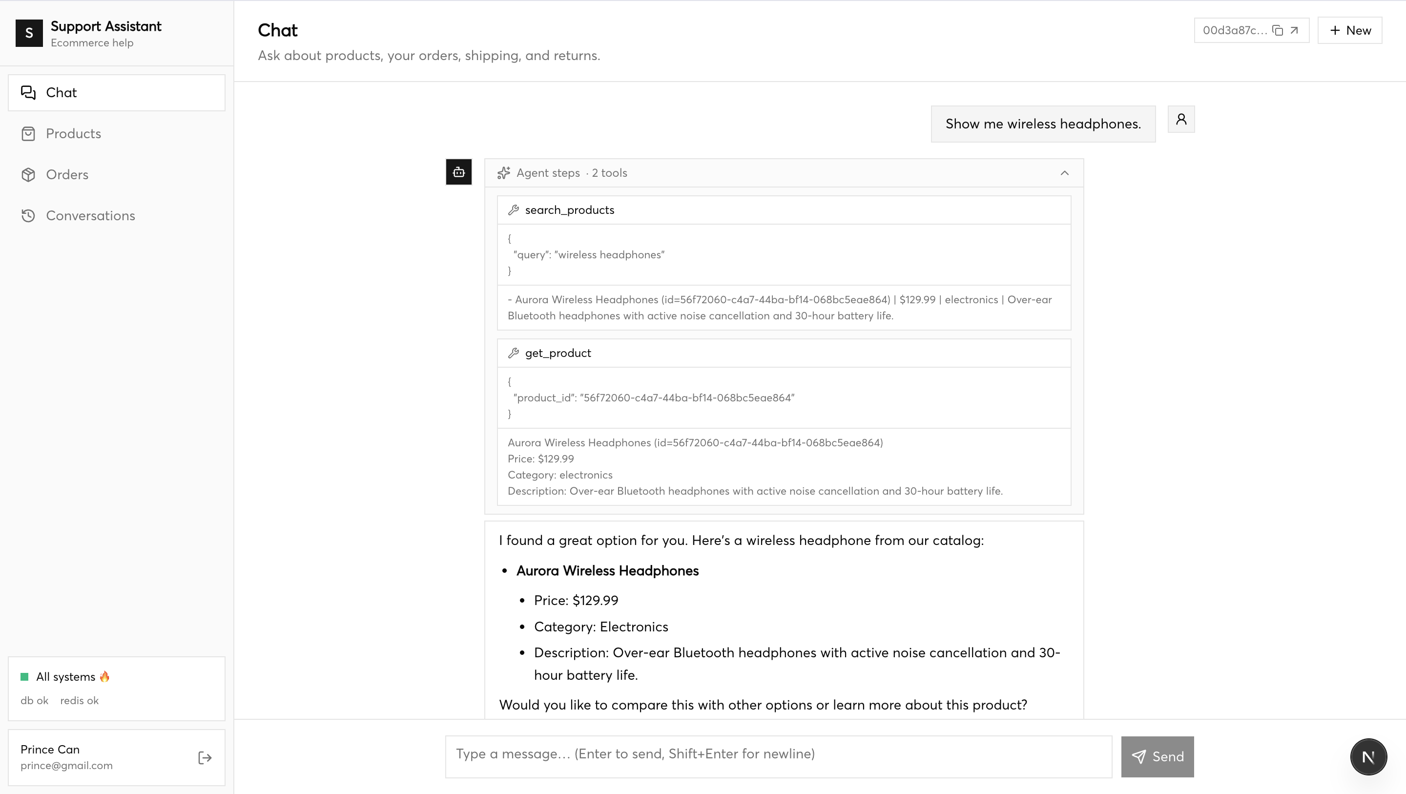 Customer Care — AI Support Assistant